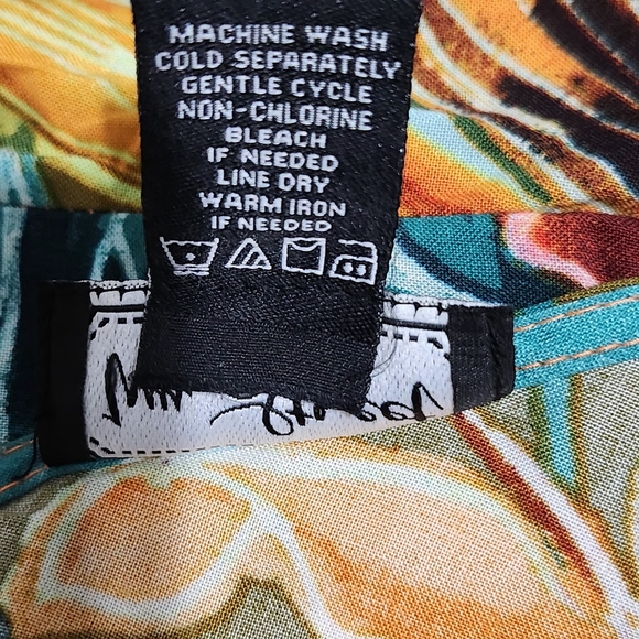 Vibrant Asymmetrical Floral Dress - Picture 4 of 7